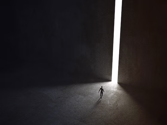 Out of the darkness